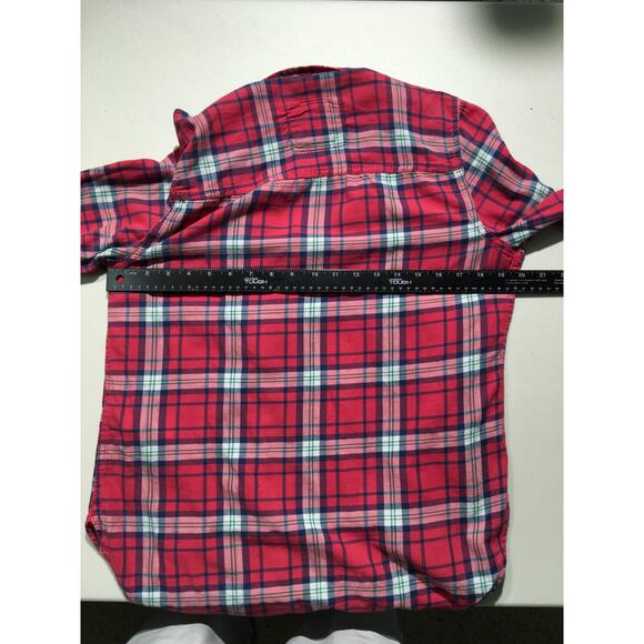 Abercrombie & Fitch Plaid Button-Up Shirt Size S - Y2K, Grunge, Casual - Picture 5 of 6